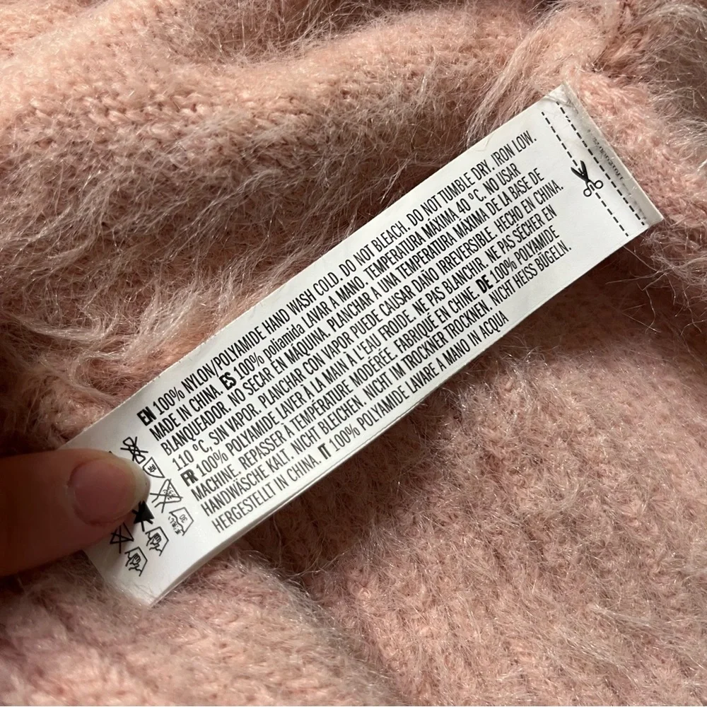English Factory Fuzzy Ruffle Sweater - Picture 7 of 7